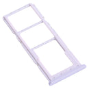 SIM Card Tray + SIM Card Tray + Micro SD Card Tray for Samsung Galaxy A22 SM-A225 (Purple)