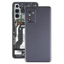 Battery Back Cover With Camera Lens for Samsung Galaxy A82(Black)