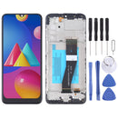 TFT Material LCD Screen and Digitizer Full Assembly With Frame for Samsung Galaxy M02s(Black)