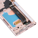 Original Super AMOLED LCD Screen for Samsung Galaxy Note20 Ultra SM-N986(5G Version) Digitizer Full Assembly With Frame (Gold)