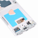 OEM LCD Screen for Samsung Galaxy S21+ (5G) SM-G996 Digitizer Full Assembly With Frame (Silver)