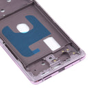 Middle Frame Bezel Plate With Accessories for Samsung Galaxy S20 FE(Purple)