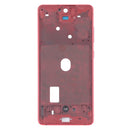 Middle Frame Bezel Plate With Accessories for Samsung Galaxy S20 FE(Red)