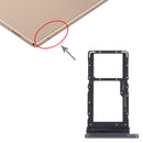 SIM Card Tray + Micro SD Card Tray for Samsung Galaxy Tab A7 10.4 (2020) SM-T505 (Black)