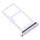SIM Card Tray + Micro SD Card Tray for Samsung Galaxy Tab A7 10.4 (2020) SM-T505 (White)