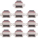 10 PCS Charging Port Connector for Samsung Galaxy Note10 / Note10 5G SM-N970F, SM-N970U, SM-N970U1, SM-N9700, SM-N970W, SM-N9700, SM-N970N, SM-N971U, SM-N971N