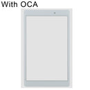 Front Screen Outer Glass Lens with OCA Optically Clear Adhesive for Samsung Galaxy Tab A 8.0 (2019) SM-T295 (LTE Version)(White)