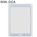 Front Screen Outer Glass Lens with OCA Optically Clear Adhesive for Samsung Galaxy Tab S2 8.0 / T713(White)
