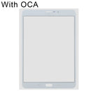 Front Screen Outer Glass Lens with OCA Optically Clear Adhesive for Samsung Galaxy Tab S2 8.0 LTE / T719(White)