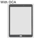 Front Screen Outer Glass Lens with OCA Optically Clear Adhesive for Samsung Galaxy Tab S2 9.7 / T810 / T813 / T815 / T820 / T825(Black)