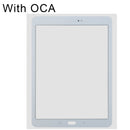 Front Screen Outer Glass Lens with OCA Optically Clear Adhesive for Samsung Galaxy Tab S2 9.7 / T810 / T813 / T815 / T820 / T825(White)