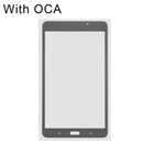 Front Screen Outer Glass Lens with OCA Optically Clear Adhesive for Samsung Galaxy Tab A 7.0 (2016) / T280(Black)