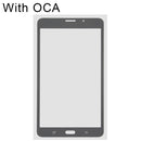Front Screen Outer Glass Lens with OCA Optically Clear Adhesive for Samsung Galaxy Tab A 7.0 LTE (2016) / T285(Black)