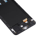 Original LCD Screen and Digitizer Full Assembly with Frame for Samsung Galaxy A30 SM-A305(Black)