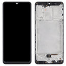 Original LCD Screen and Digitizer Full Assembly with Frame for Samsung Galaxy A31 SM-A315 (Black)