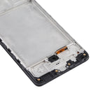 Original LCD Screen and Digitizer Full Assembly with Frame for Samsung Galaxy A31 SM-A315 (Black)
