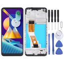 Original LCD Screen and Digitizer Full Assembly with Frame for Samsung Galaxy M11 SM-M115 (Black)
