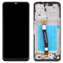 Original LCD Screen and Digitizer Full Assembly with Frame for Samsung Galaxy A22 5G SM-A226 (Black)
