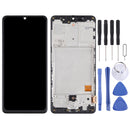 Original LCD Screen and Digitizer Full Assembly with Frame for Samsung Galaxy A41 SM-A415 (Black)