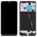 Original LCD Screen and Digitizer Full Assembly with Frame for Samsung Galaxy M10 SM-M105 (Black)