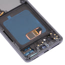 Original Super AMOLED LCD Screen For Samsung Galaxy S21 4G/S21 5G SM-G990 SM-G991 Digitizer Full Assembly with Frame (Black)