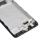 incell Material LCD Screen and Digitizer Full Assembly with Frame for Samsung Galaxy A22 4G (Black)