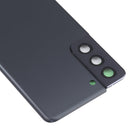 Battery Back Cover with Camera Lens Cover for Samsung Galaxy S21 5G(Black)