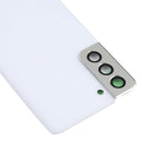 Battery Back Cover with Camera Lens Cover for Samsung Galaxy S21 5G(White)