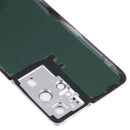 Battery Back Cover with Camera Lens Cover for Samsung Galaxy S21 Ultra 5G(Pink)