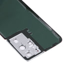 Battery Back Cover with Camera Lens Cover for Samsung Galaxy S21 Ultra 5G(Red)