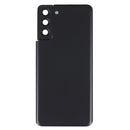 Battery Back Cover with Camera Lens Cover for Samsung Galaxy S21+ 5G(Black)