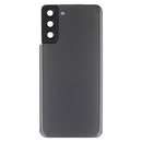 Battery Back Cover with Camera Lens Cover for Samsung Galaxy S21+ 5G(Grey)