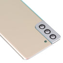 Battery Back Cover with Camera Lens Cover for Samsung Galaxy S21+ 5G(Gold)