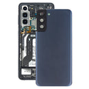 Battery Back Cover with Camera Lens Cover for Samsung Galaxy S21+ 5G(Blue)