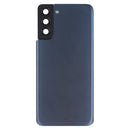 Battery Back Cover with Camera Lens Cover for Samsung Galaxy S21+ 5G(Blue)