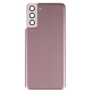 Battery Back Cover with Camera Lens Cover for Samsung Galaxy S21+ 5G(Brown)