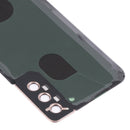 Battery Back Cover with Camera Lens Cover for Samsung Galaxy S21+ 5G(Brown)