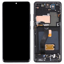 Original LCD Screen and Digitizer Full Assembly with Frame For Samsung Galaxy S21 Ultra 5G SM-G998B (Black)
