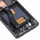 Original LCD Screen and Digitizer Full Assembly with Frame For Samsung Galaxy S21 Ultra 5G SM-G998B (Black)