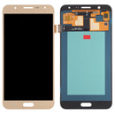 OLED Material LCD Screen and Digitizer Full Assembly for Samsung Galaxy J7 SM-J700(Gold)