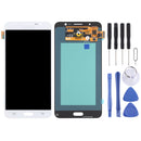OLED Material LCD Screen and Digitizer Full Assembly for Samsung Galaxy J7 (2016) SM-J710(White)
