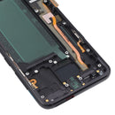 OLED Material LCD Screen and Digitizer Full Assembly with Frame for Samsung Galaxy S8+ SM-G955(Black)