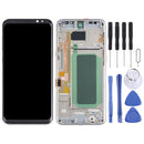 OLED Material LCD Screen and Digitizer Full Assembly with Frame for Samsung Galaxy S8+ SM-G955(Gold)