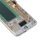OLED Material LCD Screen and Digitizer Full Assembly with Frame for Samsung Galaxy S8+ SM-G955(Gold)