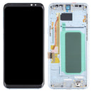 OLED Material LCD Screen and Digitizer Full Assembly with Frame for Samsung Galaxy S8+ SM-G955(Blue)
