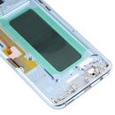 OLED Material LCD Screen and Digitizer Full Assembly with Frame for Samsung Galaxy S8+ SM-G955(Blue)