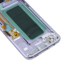 OLED Material LCD Screen and Digitizer Full Assembly with Frame for Samsung Galaxy S8+ SM-G955(Purple)