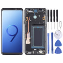 OLED Material LCD Screen and Digitizer Full Assembly with Frame for Samsung Galaxy S9+ SM-G965 (Black)