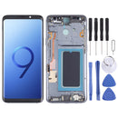 OLED Material LCD Screen and Digitizer Full Assembly with Frame for Samsung Galaxy S9+ SM-G965 (Grey)