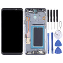 OLED Material LCD Screen and Digitizer Full Assembly with Frame for Samsung Galaxy S9+ SM-G965 (Grey)